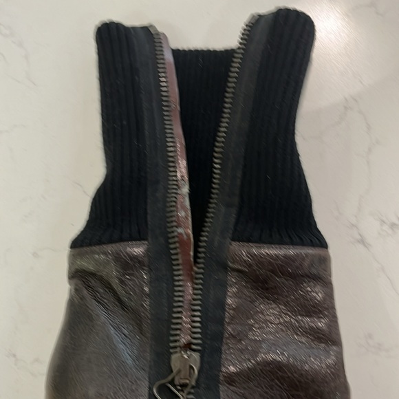 Stella McCartney vegan leather boots with sock upper - Picture 6 of 12